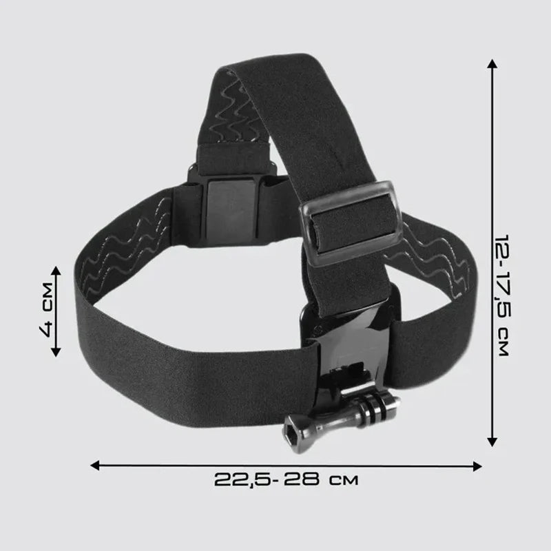 Suport Cap pentru Telefon & Cameră de Acțiune – Filmare POV