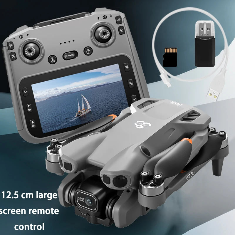 Dronă GPS 8K HD Camera GT50 PRO - WiFi 5G, Motor Brushless, Evitare Obstacole