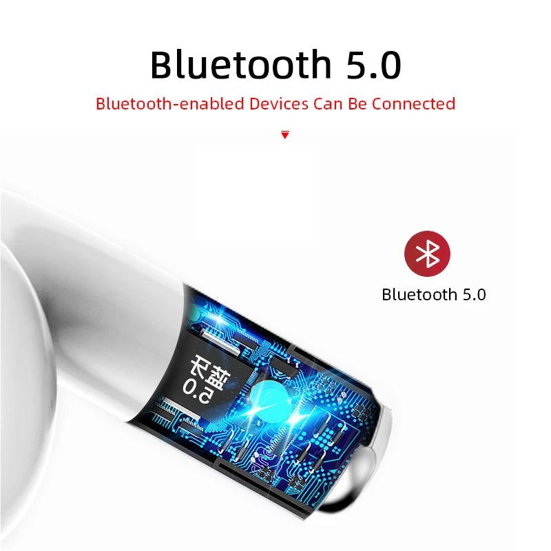 Căști Bluetooth 5.0 TWS i4 – Sport, Control Tactil, Microfon HD, In-Ear