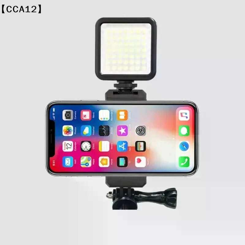 Suport Cap pentru Telefon & Cameră de Acțiune – Filmare POV