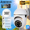 Cam720 APP 5MP PTZ IP Camera Smart Outdoor Home Security WIFI CCTV Surveillance with Color Night Vision Wireless HD 2-Way Audio