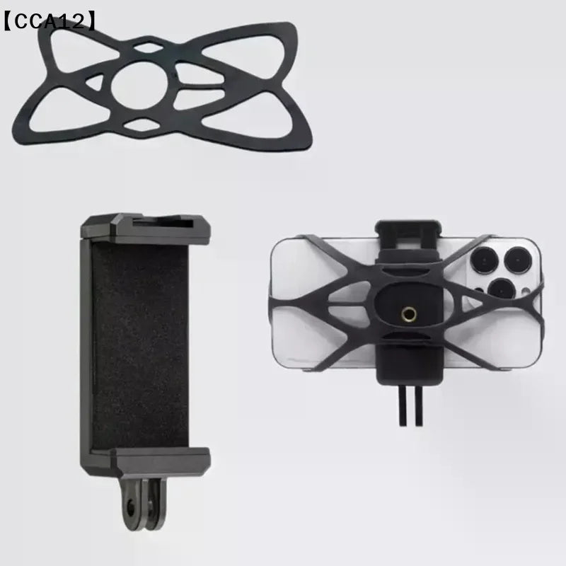 Suport Cap pentru Telefon & Cameră de Acțiune – Filmare POV